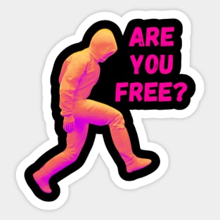 Are you free? Sticker